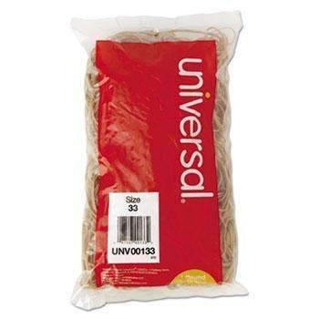 Universal® Rubber Bands, Size 33, 3-1/2 x 1/8, 640 Bands/1lb Pack - Janitorial Superstore