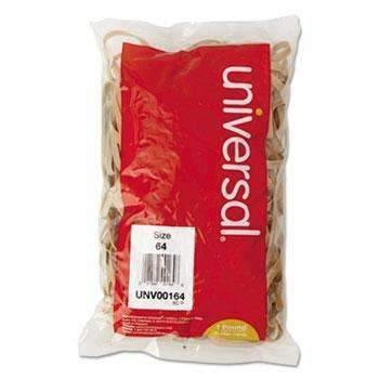 Universal® Rubber Bands, Size 64, 3-1.2 x 1/4, 320 Bands/1lb Pack - Janitorial Superstore