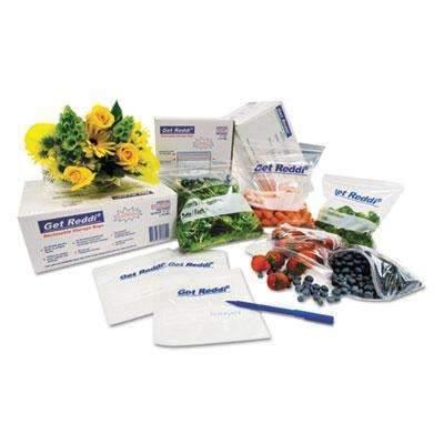 Get Reddi Food & Poly Bag, 10 x 8 x 24, 22-Quart, 0.85 Mil, Clear, 500/Carton - Janitorial Superstore