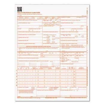 TOPS™ Centers for Medicare and Medicaid Services Forms, 8 1/2 x 11, 500 Forms/Pack - Janitorial Superstore