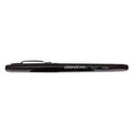 Universal® Deluxe Porous Tip Stick Pen, Black Ink, Medium, Dozen - Janitorial Superstore