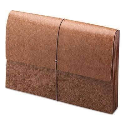 SMEAD MANUFACTURING CO. 3 1/2" Exp Wallets w/Tyvek, Legal, Redrope Printed - Janitorial Superstore