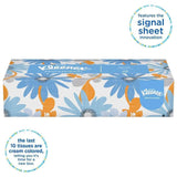Kleenex 21400 Facial Tissue, 2-Ply White Facial Tissue, Flat Box, 36 Case - Janitorial Superstore