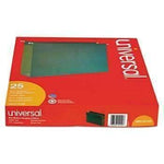 Box Bottom 3'' Hanging File Folders, Letter Size, 1/5-Cut Tab, Standard Green, 25/Box (UNV14143) - Janitorial Superstore