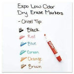 EXPO® Dry Erase Marker & Organizer Kit, Chisel Tip, Assorted, 6/Set - Janitorial Superstore