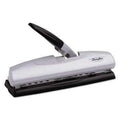 Swingline® 20-Sheet Light Touch Desktop Two- or Three-Hole Punch, 9/32
