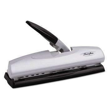 Swingline® 20-Sheet Light Touch Desktop Two- or Three-Hole Punch, 9/32" Hole - Janitorial Superstore