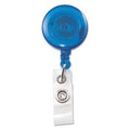 Advantus Translucent Retractable ID Card Reel, 34