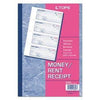 TOPS™ Money/Rent Receipt Books, 2-3/4 x 7 1/8, Three-Part Carbonless, 100 Sets/Book - Janitorial Superstore