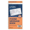 TOPS™ Spiralbound Message Book, 2 3/4 x 5, Two-Part Carbonless, 400/Book - Janitorial Superstore