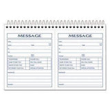 TOPS™ Spiralbound Message Book, 4 1/4 x 5, Carbonless Duplicate, 200 Sets/Book - Janitorial Superstore
