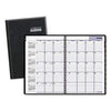 AT-A-GLANCE® DayMinder® Hard-Cover Monthly Planner, 7 7/8 x 11 7/8, Black, 2023-2034 - Janitorial Superstore