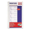 Rediform® Telephone Message Book, 2 3/4 x 5, Two-Part Carbonless, 400 Sets - Janitorial Superstore