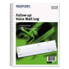 Rediform® Voice Mail Wirebound Log Books, 8 x 10 5/8, 500 Sets/Book - Janitorial Superstore