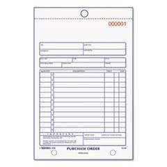 Rediform® Purchase Order Book, Bottom Punch, 5 1/2 x 7 7/8, Two-Part Carbonless, 50 Forms - Janitorial Superstore