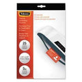 Fellowes® Laminating Pouches, 5mil, 2 5/8 x 3 7/8, ID Size, 25/Pack - Janitorial Superstore