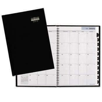 AT-A-GLANCE® DayMinder® Hard-Cover Monthly Planner, 7 7/8 x 11 7/8, Black, 2023-2034 - Janitorial Superstore