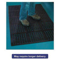 E.s. Robbins Pro Lite Four-Way Drain Mat, 36 x 60, Black - Janitorial Superstore
