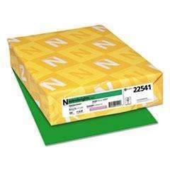 NEENAH PAPER Color Paper, 24lb, 8 1/2 x 11, Gamma Green, 500/RM - Janitorial Superstore