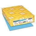 NEENAH PAPER Color Paper, 24lb, 8 1/2 x 11, Lunar Blue, 500/RM - Janitorial Superstore