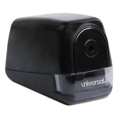 Universal Products, Contemporary Design Electric Pencil Sharpener, Black - Janitorial Superstore