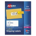 AVERY PRODUCTS CORPORATION Shipping Labels w/ TrueBlock & Sure Feed, Laser, 2 x 4, White, 1000/Box - Janitorial Superstore