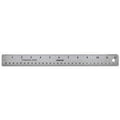 Universal® Stainless Steel Ruler w/Cork Back and Hanging Hole, 12