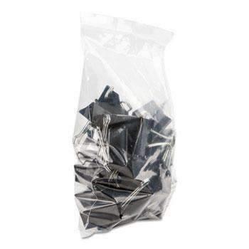 Universal® Large Binder Clips, Zip-Seal Bag, 1" Capacity, 2" Wide, Black, 36/Bag - Janitorial Superstore