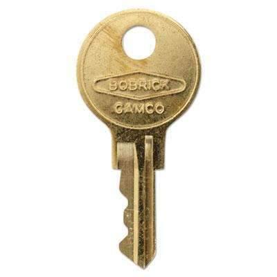 Bobrick Cat 74 Key for Towel Dispensers, Gold - Janitorial Superstore