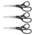 Acme United Corporation KleenEarth Basic Plastic Handle Scissors, 8