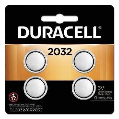 Duracell Products Company Lithium Medical Battery, 3V, 2032, 4/Pk - Janitorial Superstore