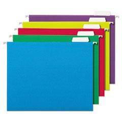 Deluxe Bright Color Hanging File Folders - Janitorial Superstore
