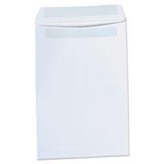Self-Stick Open-End Catalog Envelope, #1, Square Flap, Self-Adhesive Closure, 6 x 9, White, 100/Box - Janitorial Superstore