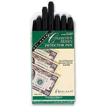 Dri-Mark® Smart Money Counterfeit Bill Detector Pen for Use w/U.S. Currency, Dozen - Janitorial Superstore