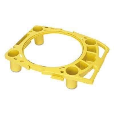 RCP9W87YEL Standard Rim Caddy, 26 1/2 x 32 1/2, Yellow - Janitorial Superstore