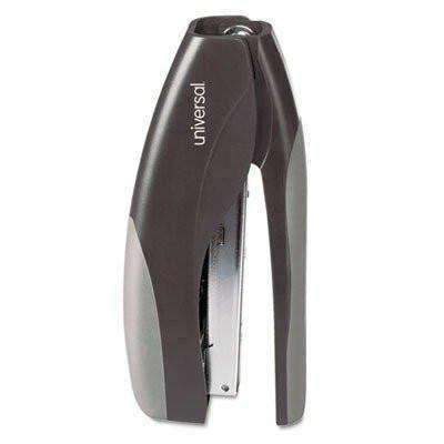 Universal® Stand-up Full Strip Stapler, 20-Sheet Capacity, Black/Gray UNV43148 - Janitorial Superstore