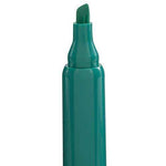 UNIVERSAL OFFICE PRODUCTS Desk Highlighters, Chisel Tip, Fluorescent Green, Dozen - Janitorial Superstore