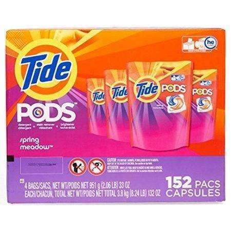 Tide Pods Laundry Detergent, Spring Meadow (152 ct.) - Janitorial Superstore
