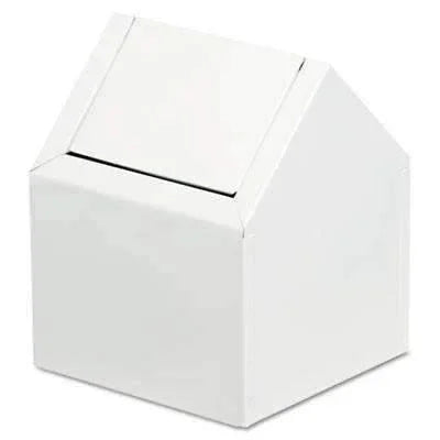 HOS2201 - Hospeco 2201 Double Entry, Swing Top Floor Receptacle by Hospital Specialty - Janitorial Superstore