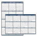 HOUSE OF DOOLITTLE Recycled Poster Style Reversible/Erasable Yearly Wall Calendar, 24 x 37, 2023 - Janitorial Superstore