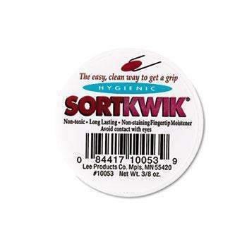 LEE Sortkwik Fingertip Moisteners, 3/8 oz, Pink, 3/Pack - Janitorial Superstore