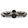 Tandem Dolly, Two-Container, 300 lb Capacity, 20.25w x 45d x 8h, Black - Janitorial Superstore