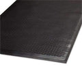 Clean Step Outdoor Rubber Scraper Mat, Polypropylene, 36 x 60, Black - Janitorial Superstore