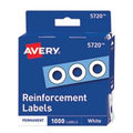 AVERY PRODUCTS CORPORATION Dispenser Pack Hole Reinforcements, 1/4