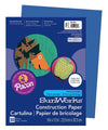 SunWorks® Construction Paper (7303), 58 lbs., 9 x 12, Dark Blue, 50 Sheets/Pack - Janitorial Superstore