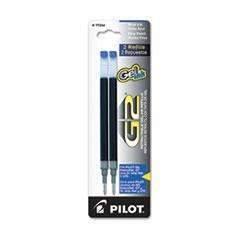 PILOT CORP. OF AMERICA Refill for G2 Gel, Dr. Grip Gel/Ltd, ExecuGel G6, Q7, Fine, Blue, 2/Pack - Janitorial Superstore
