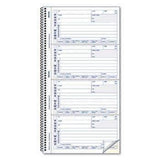 Rediform® Telephone Message Book, 2 3/4 x 5, Two-Part Carbonless, 400 Sets - Janitorial Superstore