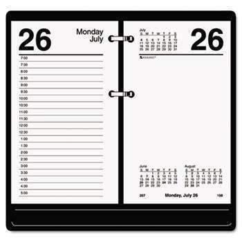 AT-A-GLANCE® Recycled Desk Calendar Refill, 3 1/2 x 6, White, 2023 - Janitorial Superstore