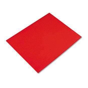 Pacon 18-Point Heavy Coated Poster Board, 22" by 28", Red, 25-Sheets (5324-1) - Janitorial Superstore