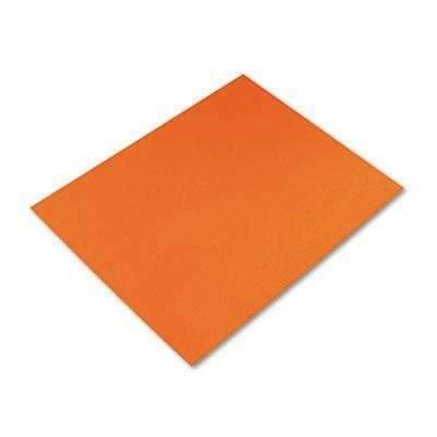 PACON CORPORATION Peacock Four-Ply Railroad Board, 22 x 28, Orange, 25/Carton (5478-1) - Janitorial Superstore